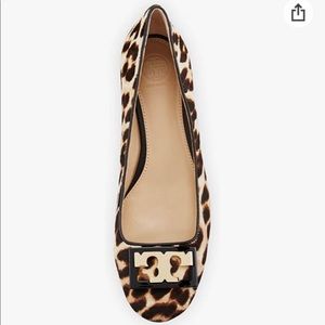 Tory Burch Gigi Leopard pump very chic Animal print calf hair sold at Saks